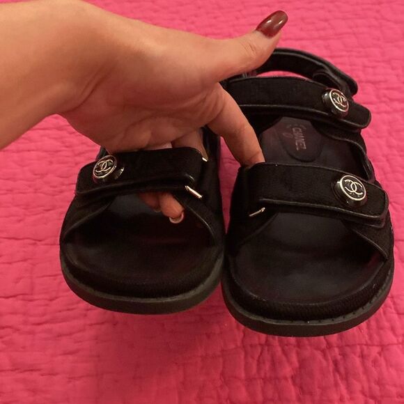 Chanel “Dad” sandals, US8 - Picture 6 of 9